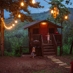 Read more about the article Trying to Keep Americans Camping With Treehouses and Yurts
