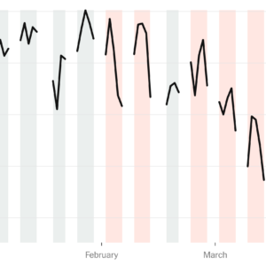 Read more about the article As Stocks Keep Falling, Investors Are Losing Patience With the War in Iran