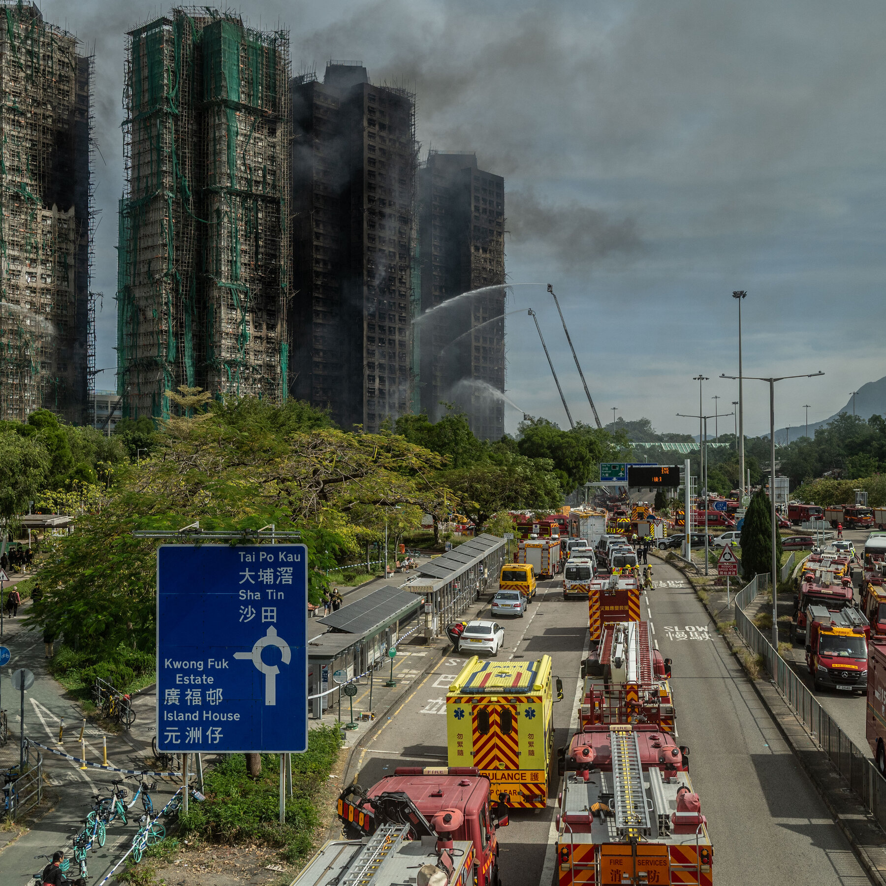 You are currently viewing Hong Kong Charges 7 People and 2 Companies Over Deadly Apartment Fire