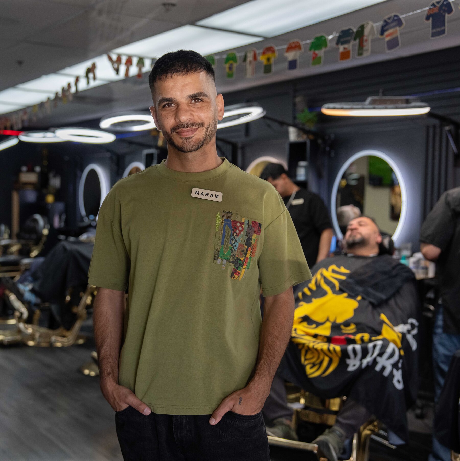 You are currently viewing When a World Cup Team Needs a Trim, the Barbershop Comes to Them