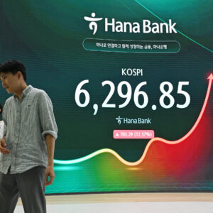 Read more about the article In Another Wild Day for South Korean Stocks, Market Surges 15 Percent