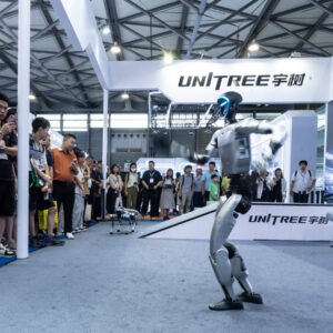 Read more about the article Chinese Robot Maker Unitree Soars 500 Percent in Trading Debut