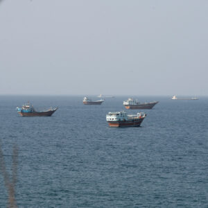 Read more about the article Ship Exiting the Strait of Hormuz Is Attacked