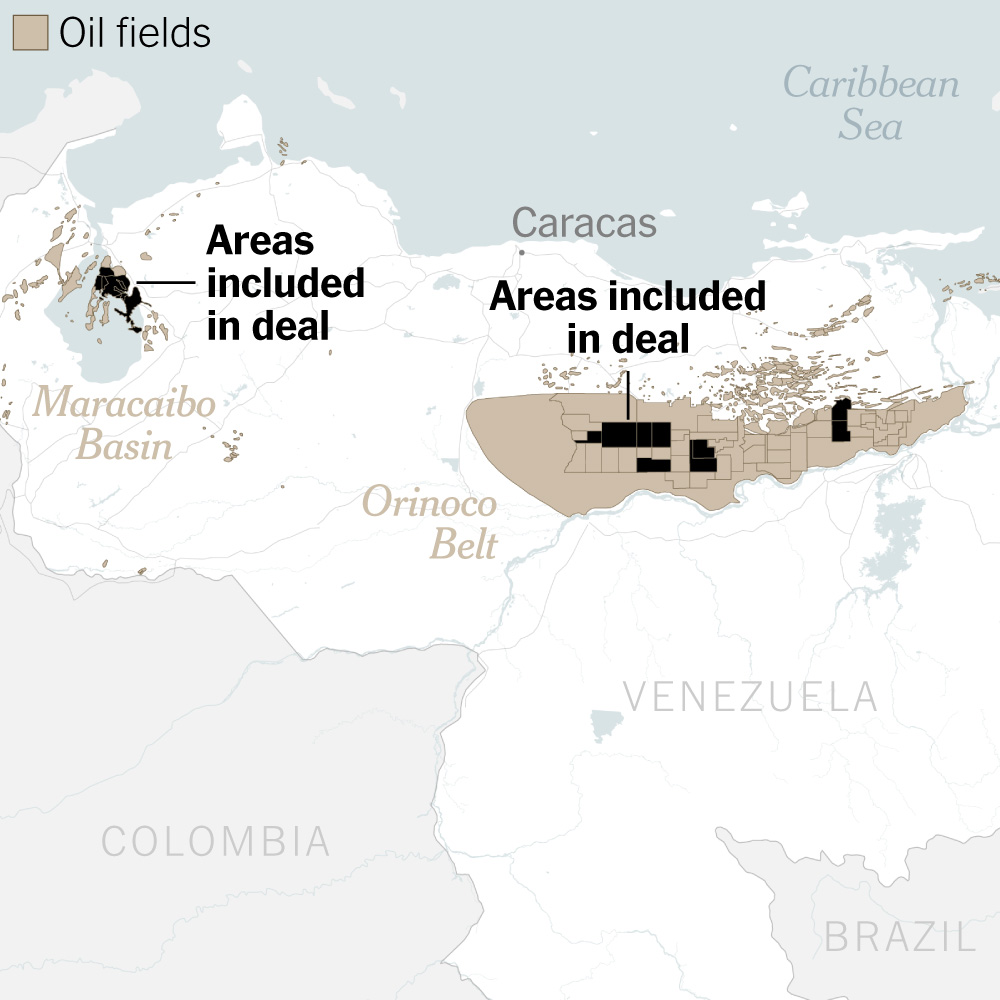 You are currently viewing The U.S. Wants the Oil From These 17 Venezuelan Fields