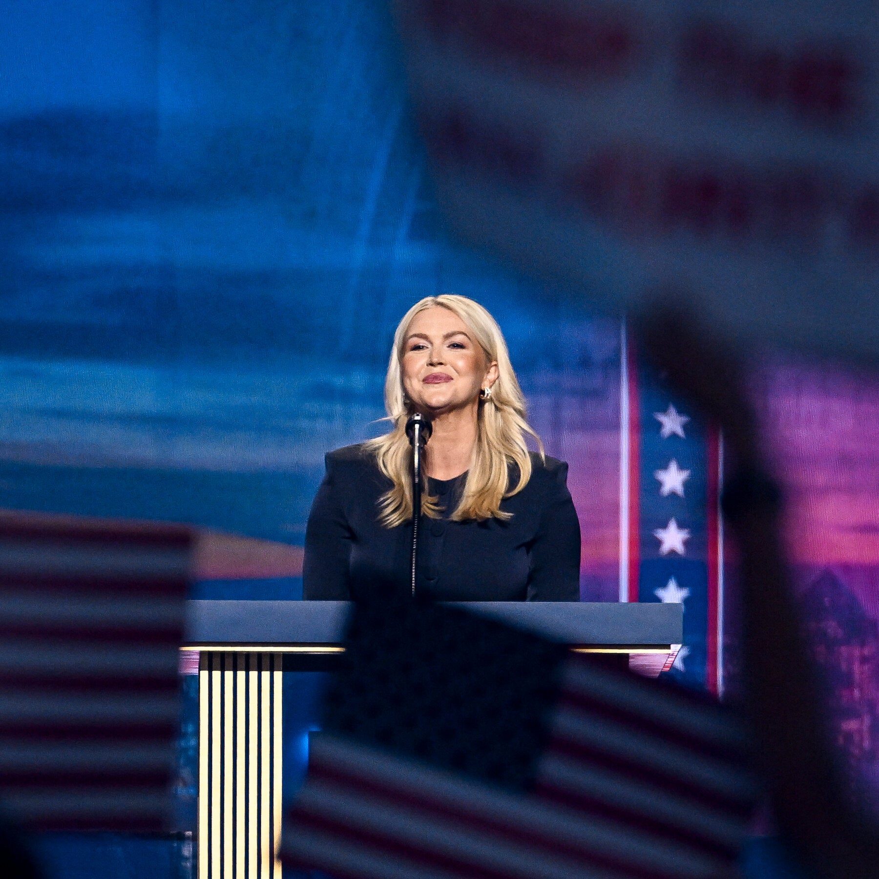 Read more about the article Karoline Leavitt, Trump’s ‘Machine Gun,’ Has a New Gig at Fox News
